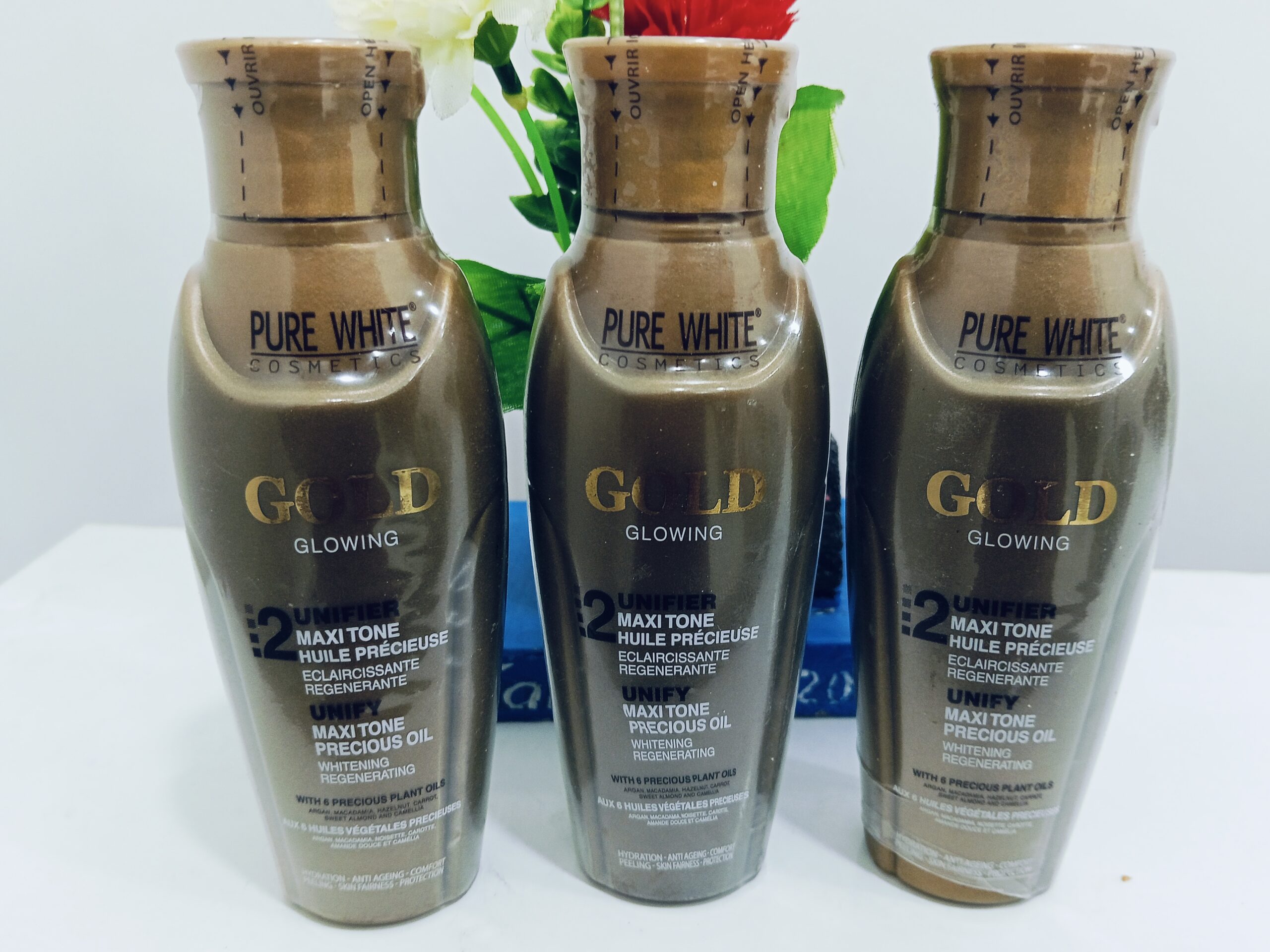 زيت تقشير بيور وايت الأصلية pure white original